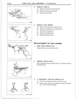 Предварительный просмотр 189 страницы Toyota 1986 Landcuiser Repair Manual