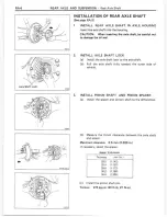 Предварительный просмотр 198 страницы Toyota 1986 Landcuiser Repair Manual