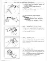 Предварительный просмотр 218 страницы Toyota 1986 Landcuiser Repair Manual