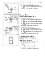 Предварительный просмотр 392 страницы Toyota 1986 Landcuiser Repair Manual