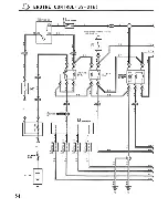 Предварительный просмотр 55 страницы Toyota 1991 MR2 Wiring Diagram