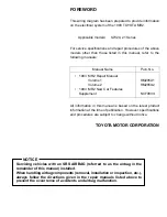 Toyota 1993 MR2 Wiring Diagrams предпросмотр