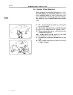 Preview for 18 page of Toyota 1994 CELICA 4wd ST205 Series Supplemental Repair Manual