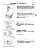 Preview for 180 page of Toyota 1994 CELICA 4wd ST205 Series Supplemental Repair Manual