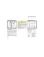 Предварительный просмотр 254 страницы Toyota 1999 Sienna Owner'S Manual