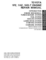 Preview for 4 page of Toyota 1HD-T Repair Manual