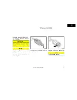 Предварительный просмотр 25 страницы Toyota 2001 Camry Owner'S Manual