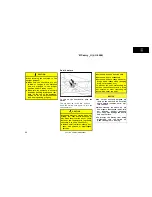 Предварительный просмотр 42 страницы Toyota 2001 Camry Owner'S Manual