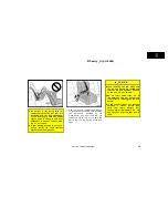 Предварительный просмотр 71 страницы Toyota 2001 Camry Owner'S Manual