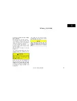 Предварительный просмотр 89 страницы Toyota 2001 Camry Owner'S Manual