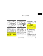 Предварительный просмотр 107 страницы Toyota 2001 Camry Owner'S Manual