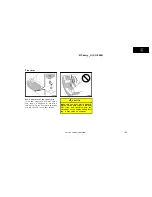 Предварительный просмотр 163 страницы Toyota 2001 Camry Owner'S Manual