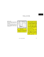 Предварительный просмотр 185 страницы Toyota 2001 Camry Owner'S Manual