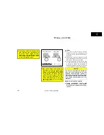 Предварительный просмотр 186 страницы Toyota 2001 Camry Owner'S Manual