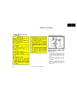 Предварительный просмотр 242 страницы Toyota 2001 Camry Owner'S Manual