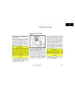 Предварительный просмотр 197 страницы Toyota 2001 CELICA Operating Manual