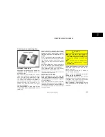 Предварительный просмотр 199 страницы Toyota 2001 CELICA Operating Manual