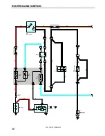 Предварительный просмотр 54 страницы Toyota 2001 CELICA Wiring Diagram