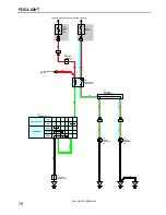 Предварительный просмотр 76 страницы Toyota 2001 CELICA Wiring Diagram