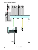 Предварительный просмотр 94 страницы Toyota 2001 CELICA Wiring Diagram