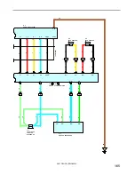 Предварительный просмотр 163 страницы Toyota 2001 CELICA Wiring Diagram