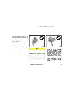 Предварительный просмотр 13 страницы Toyota 2001 HIGHLANDER Owner'S Manual