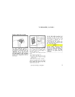 Предварительный просмотр 15 страницы Toyota 2001 HIGHLANDER Owner'S Manual