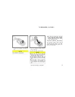 Предварительный просмотр 23 страницы Toyota 2001 HIGHLANDER Owner'S Manual