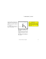 Предварительный просмотр 27 страницы Toyota 2001 HIGHLANDER Owner'S Manual