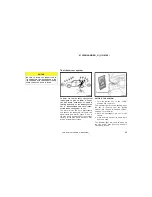 Предварительный просмотр 29 страницы Toyota 2001 HIGHLANDER Owner'S Manual