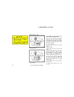 Предварительный просмотр 32 страницы Toyota 2001 HIGHLANDER Owner'S Manual