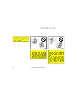 Предварительный просмотр 58 страницы Toyota 2001 HIGHLANDER Owner'S Manual