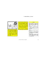 Предварительный просмотр 59 страницы Toyota 2001 HIGHLANDER Owner'S Manual