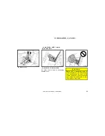 Предварительный просмотр 69 страницы Toyota 2001 HIGHLANDER Owner'S Manual