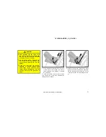 Предварительный просмотр 71 страницы Toyota 2001 HIGHLANDER Owner'S Manual