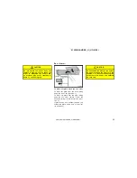 Предварительный просмотр 85 страницы Toyota 2001 HIGHLANDER Owner'S Manual