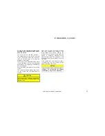 Предварительный просмотр 97 страницы Toyota 2001 HIGHLANDER Owner'S Manual