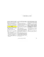 Предварительный просмотр 105 страницы Toyota 2001 HIGHLANDER Owner'S Manual