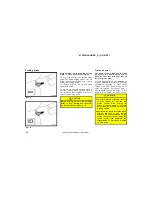 Предварительный просмотр 122 страницы Toyota 2001 HIGHLANDER Owner'S Manual