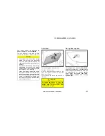 Предварительный просмотр 165 страницы Toyota 2001 HIGHLANDER Owner'S Manual