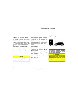 Предварительный просмотр 198 страницы Toyota 2001 HIGHLANDER Owner'S Manual