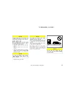 Предварительный просмотр 199 страницы Toyota 2001 HIGHLANDER Owner'S Manual