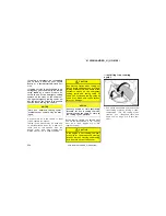 Предварительный просмотр 224 страницы Toyota 2001 HIGHLANDER Owner'S Manual