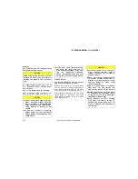 Предварительный просмотр 234 страницы Toyota 2001 HIGHLANDER Owner'S Manual