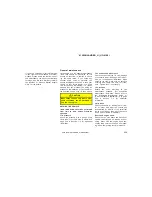 Предварительный просмотр 239 страницы Toyota 2001 HIGHLANDER Owner'S Manual