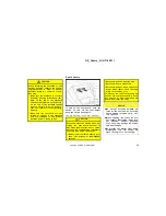 Предварительный просмотр 47 страницы Toyota 2002 Camry Owner'S Manual