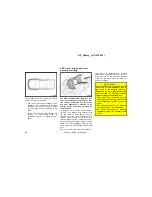 Предварительный просмотр 58 страницы Toyota 2002 Camry Owner'S Manual