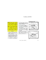 Предварительный просмотр 255 страницы Toyota 2002 Camry Owner'S Manual