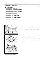 Предварительный просмотр 304 страницы Toyota 2002 Camry Service Manual