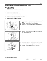 Предварительный просмотр 616 страницы Toyota 2002 Camry Service Manual